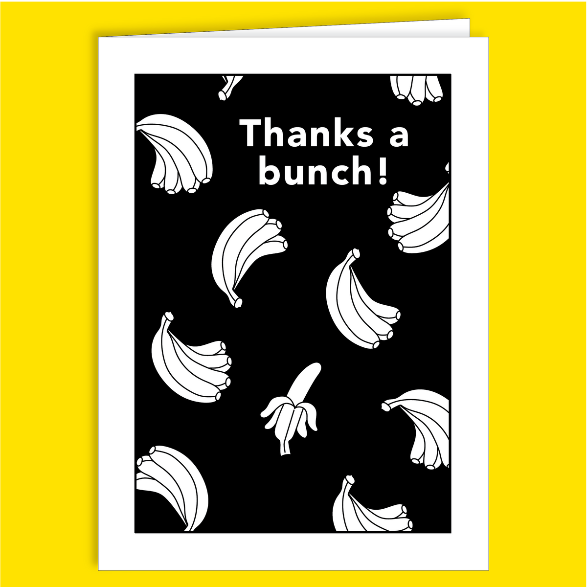 Thanks a bunch! 01 Greeting Card