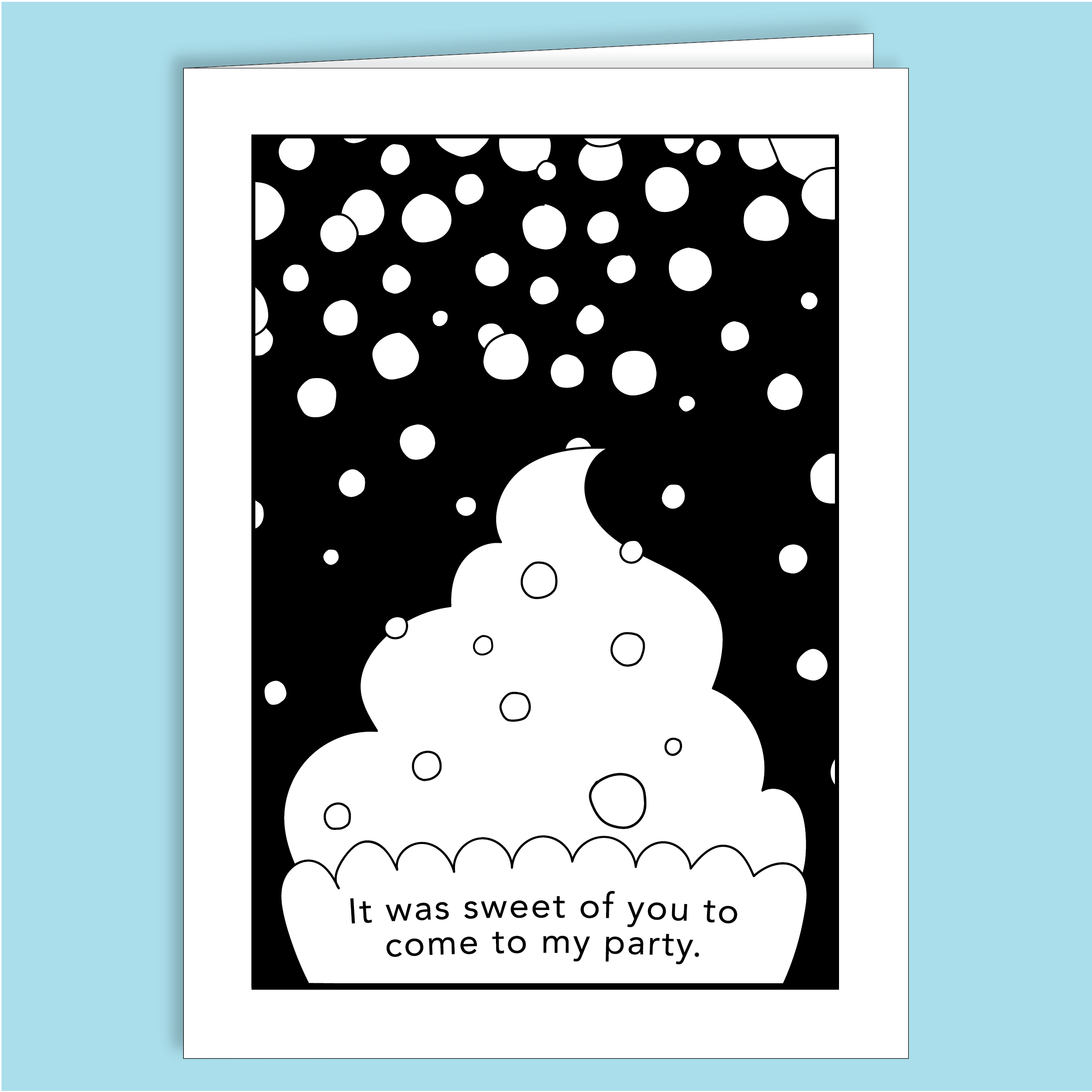 Sweet of You Thank You Card