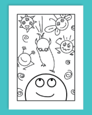 Beautiful Imagination Affirmation Card