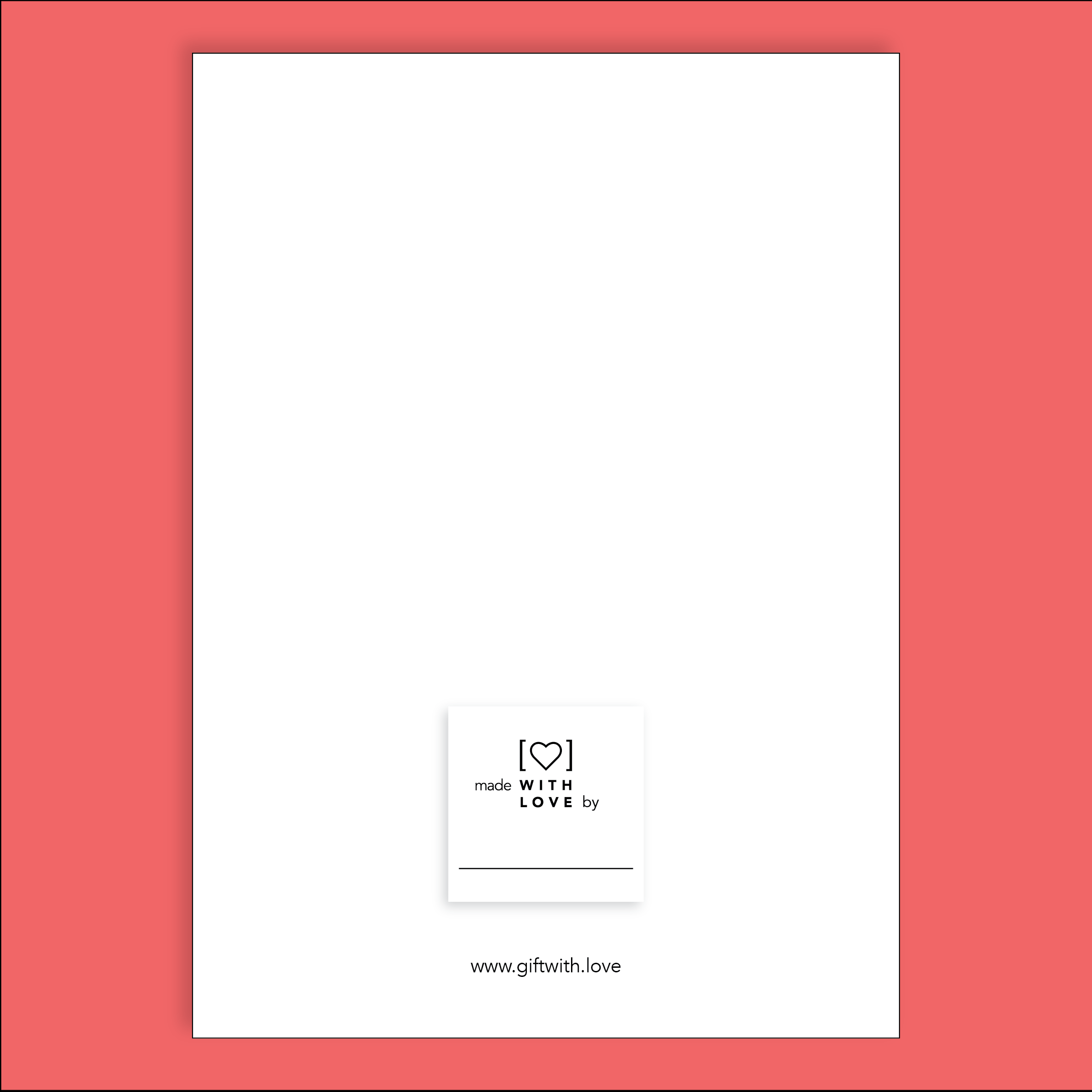 I've Got Your Back Affirmation Card